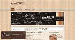 Desktop Screenshot of microwood.com